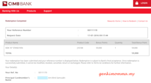 Cara Redeem Points Cimb Cc Genkimomma My