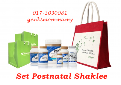 set-postnatal-shaklee-jute-bag