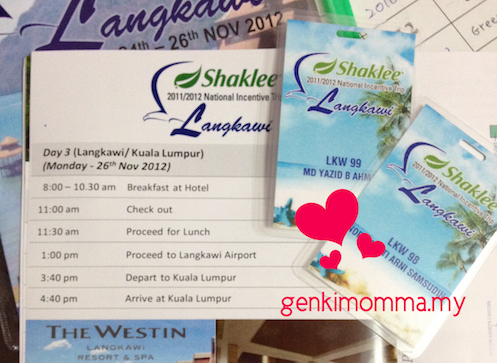 shaklee-trip-2012-westin-langkawi